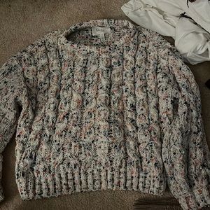 This is a long sleeved sweater